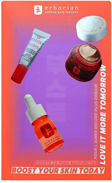 Erborian Skin Therapy Eye 15ml + CC Eye Doré 3ml Set 3 Pieces