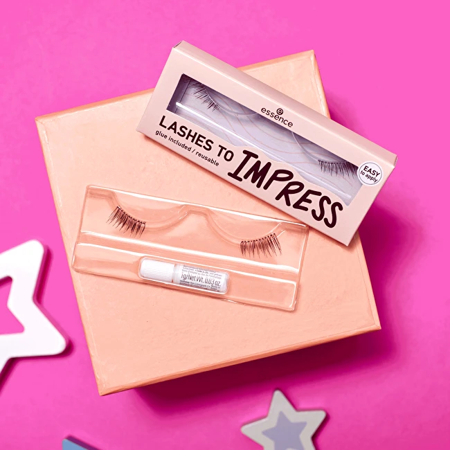 "Essence Cosmetics Dirbtinės blakstienos 03-Half Lashes" 1 vnt