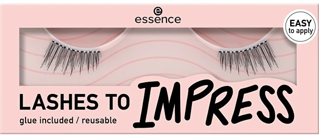 "Essence Cosmetics Dirbtinės blakstienos 03-Half Lashes" 1 vnt