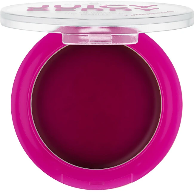 „Essence Juicy Berry“ tonuotas lūpų ir skruostų balzamas 2 viename, violetinis, 3 g