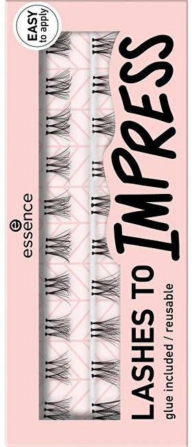 "Essence Cosmetics" Dirbtinės blakstienos 07 20 vnt