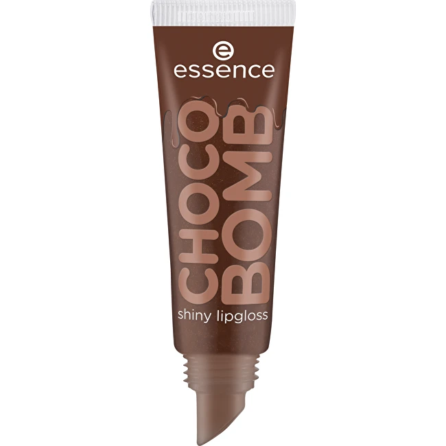Essence Choco Bomb Shiny Lūpų blizgis 01 Chocoholic!, 10 ml