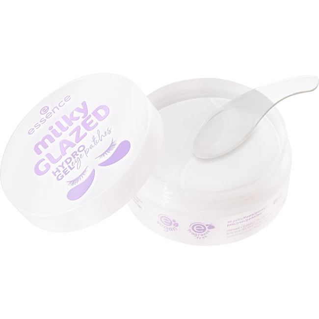 Essence Milky Glazed Eye Patches ( 30 párů ) - Hydrogelové polštářky pod oči