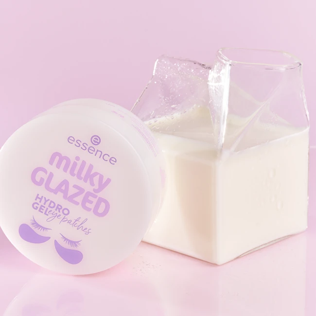 Essence Milky Glazed Eye Patches ( 30 párů ) - Hydrogelové polštářky pod oči