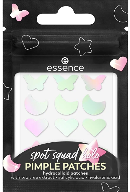 „Essence Cosmetics Spot Squad Holo“ dėmių pleistrai, 1 vnt.