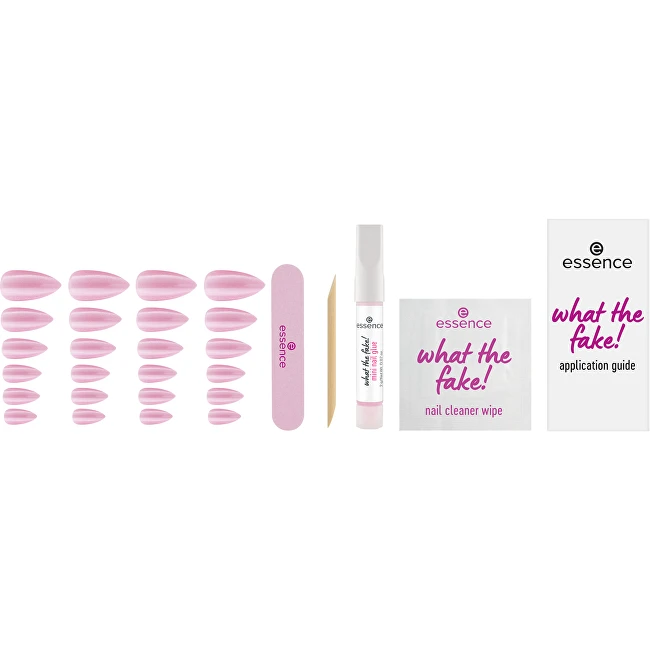 „Essence Cosmetics What The Fake!“ nagų lakų rinkinys „02“ – katės akies efektas, 6 vnt.