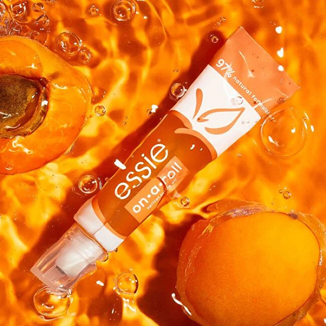 Essie On A Roll Apricot Nail & Cuticle Oil Nail Care Nagų priežiūros priemonė moterims, 13,5 ml