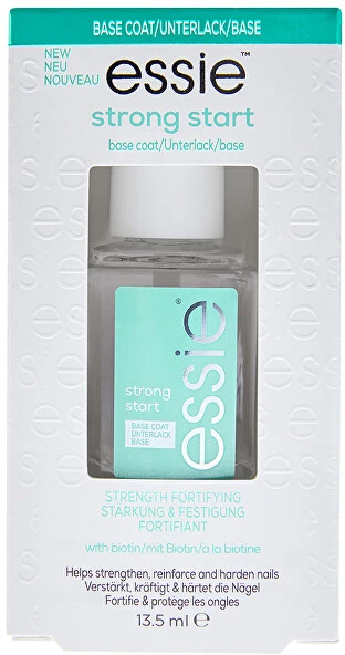 Essie Strong Start Base Coat Nagų lakas moterims, 13,5 ml