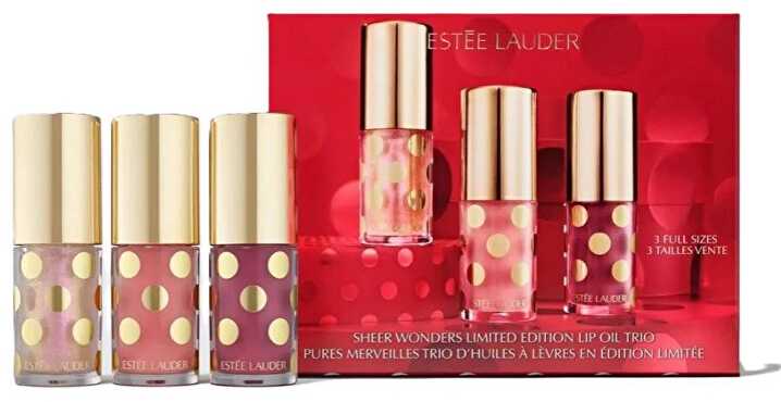 „Estée Lauder Sheer Wonders Limited Edition“ lūpų dažų trio
