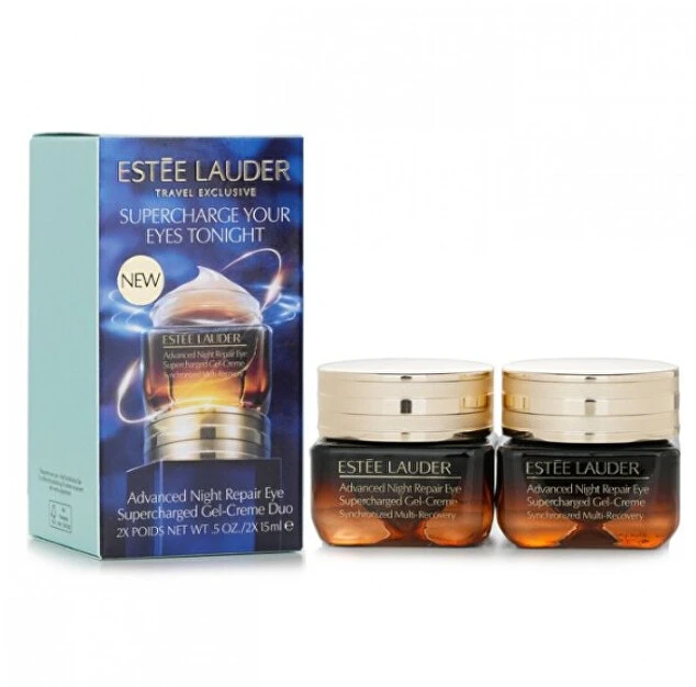 „Estee Lauder E.Lauder Advanced Night Repair“ paakių kremas „Supercharge“, duetas, 30 ml