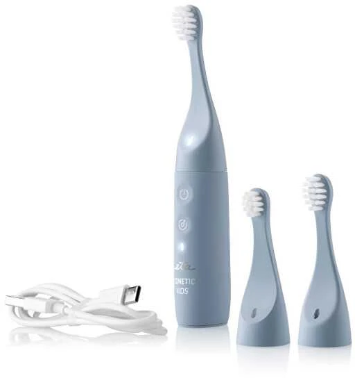 ETA Elektrinis dantų šepetėlis | ETA Sonetic Kids 171090010 | Įkraunamas | For kids | Šepetėlių skaičius galvutės įeina 2 | Number of teeth brushing modes 1 | Mėlyna