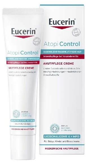 "Eucerin Atopi Control Strong Kreminis" odos priežiūros kremas 100ml