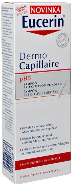 Eucerin Dermo Capillaire Ph5 Soft šampūnas 250ml