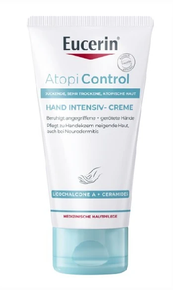 Eucerin Rankų kremas "AtopiControl" (rankų kremas) 75 ml