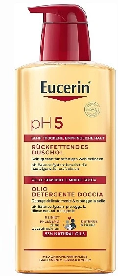 Eucerin pH5 Shower Oil dušo aliejus, 400 ml