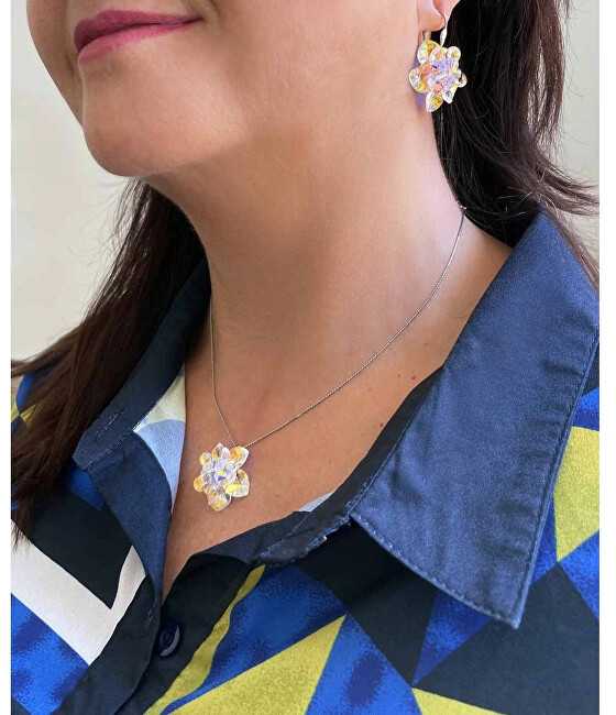 Evolution Group Lily Pendant 34072.2 Crystal ab