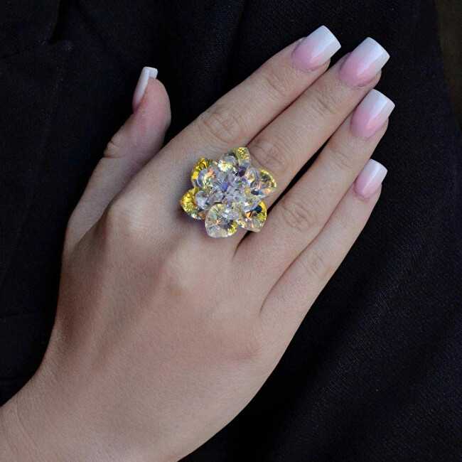 Evolution Group Ring Lily 35012.2 crystal ab