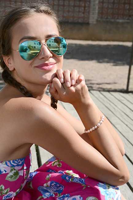 Evolution Group Romantiška karoliukų apyrankė Rosaline Pearls 33091.3