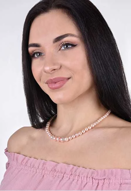 Evolution Group Romantiškas karoliukas pakabukas Rosaline Pearls 32036.3