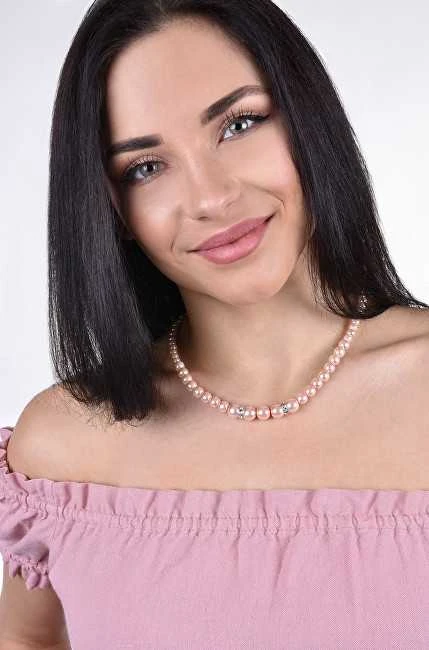 Evolution Group Romantiškas karoliukas pakabukas Rosaline Pearls 32036.3