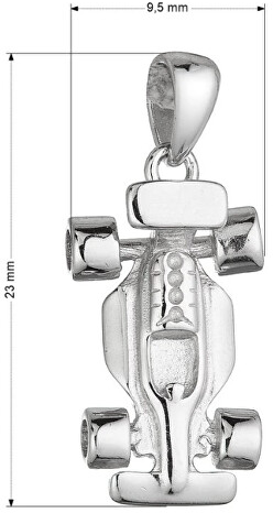 Evolution Group Stilingas sidabrinis pakabukas Formula 64046