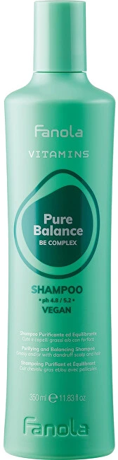 Fanola Vitamins Pure Balance Šampūnas šampūnas, 350 ml