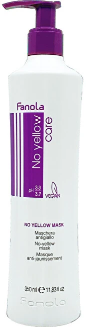 "Fanola No Geltona Matting Mask" Plaukų kaukė 1000ml