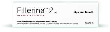 Fillerina Gelis su užpildančiu poveikiu lūpų apimčiai 12HA 5 klasės (Filler Effect Gel) 7 ml