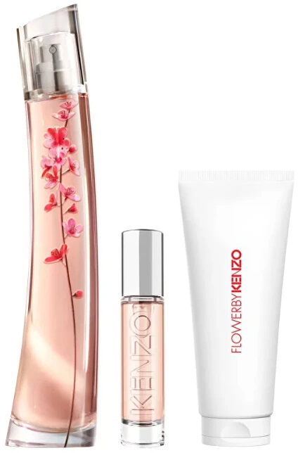 Flower Ikebana By Kenzo Estuche 3 Piezas