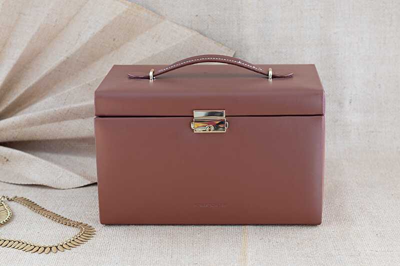 Friedrich Lederwaren Cordoba 26217-3 modern ruda jewelry box