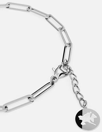 Furiosa Elegant steel bracelet Paperclip Vibe SB-VIBEB-S