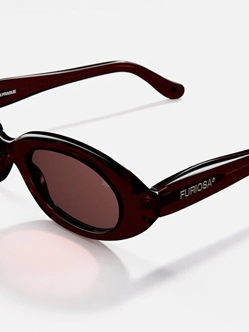 Furiosa Ginza Raudona Wine Sunglasses Sg-Ginza-Raudona