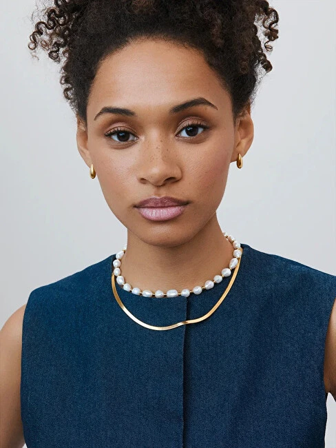Furiosa Gold Plated Pearl Panama Choker SN-PANAMACH-G