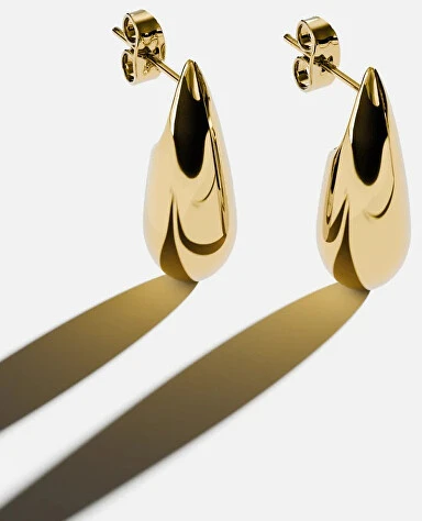 Furiosa Gold-plated Teardrop Little Drip earrings SE-LITTLEDRIP-G