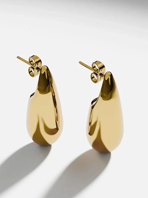 Furiosa Modern auksinis-plated Teardrop Drip earrings SE-DRIP-G