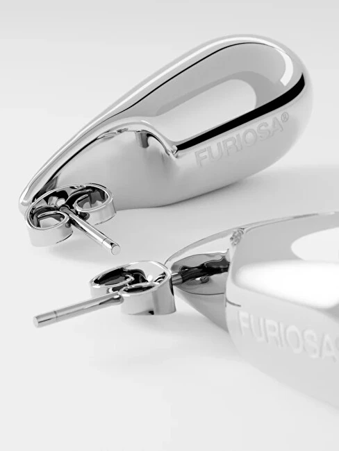 Furiosa Modern steel earrings Teardrop Drip SE-DRIP-S