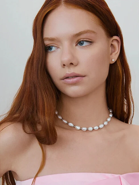 Furiosa Pearl pakabukas Panama Choker SN-PANAMACH-S