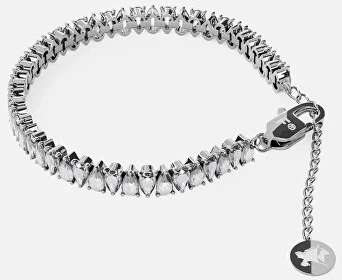 Furiosa Shiny steel bracelet with zircons Gatsby SB-GATSBY-S
