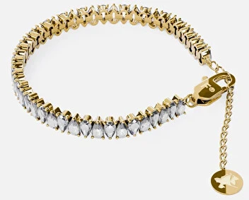 Furiosa Sparkling auksinis-plated bracelet with zircons Gatsby SB-GATSBY-G