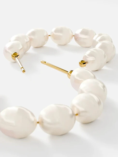 Furiosa Unique pearl earrings French Kiss SE-FRENCHKISS-G