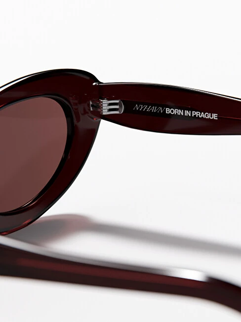 Furiosa Women's sunglasses Nyhavn Raudona Wine Sg-Nyhavn-Raudona