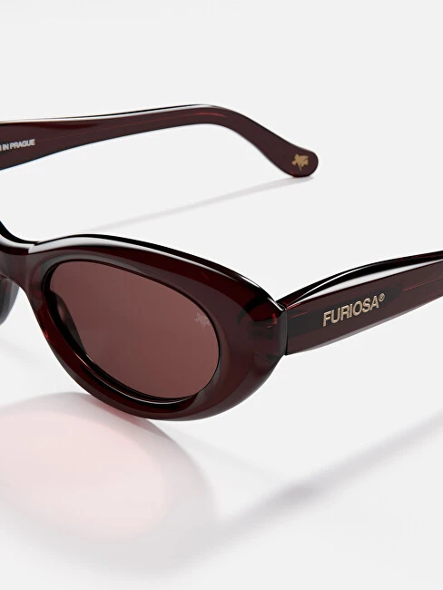 Furiosa Women's sunglasses Nyhavn Raudona Wine Sg-Nyhavn-Raudona