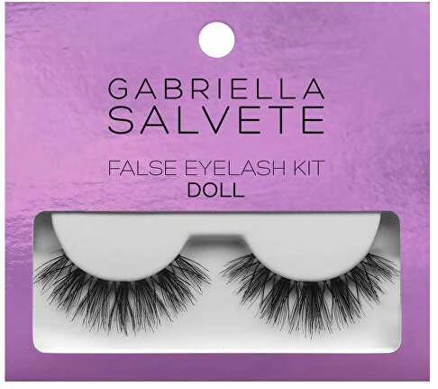 Gabriella Salvete False Eyelash Kit Doll False Blakstienos moterims, 1 pc