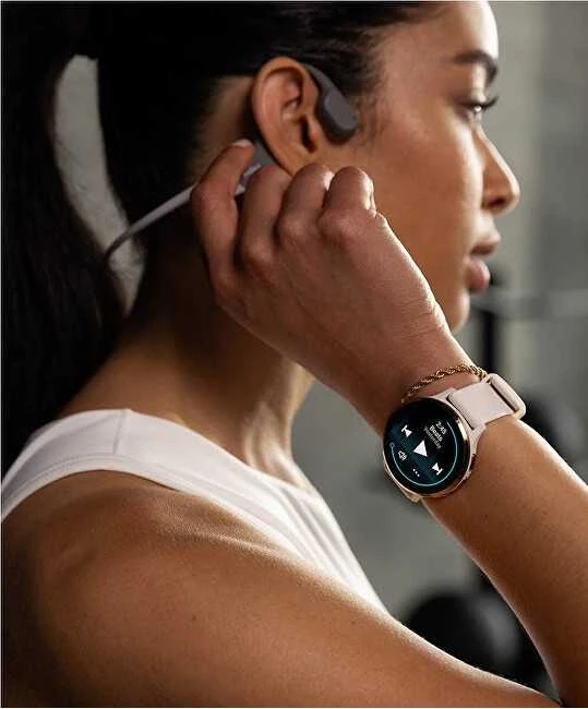 Išmanusis laikrodis Garmin vívoactive® 5 Kreminės aukso spalvos aliuminio apvadas su dramblio kaulo spalvos korpusu ir silikoniniu dirželiu