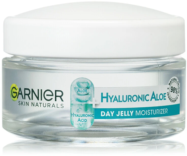 Garnier Skin Naturals Hyaluronic Aloe Jelly Daily Moisturizing Care Day kreminis moterims, 50 ml