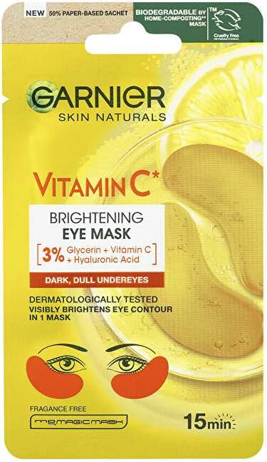 Garnier Skin Naturals Vitamin C Brightening Eye Mask Akių kaukė