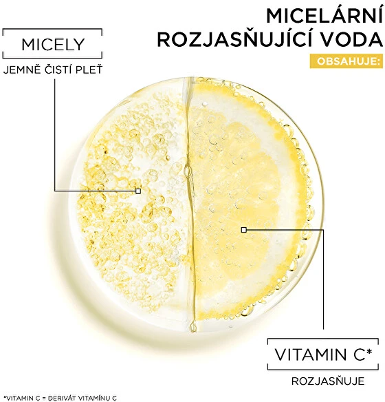 Garnier Skin Naturals Vitamin C Micellar Cleansing Vanduo Micellar Vanduo moterims, 400 ml
