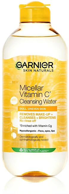 Garnier Skin Naturals Vitamin C Micellar Cleansing Vanduo Micellar Vanduo moterims, 400 ml