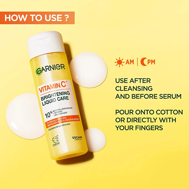 „Garnier“ vitamino C šviesinanti skystoji veido esencija