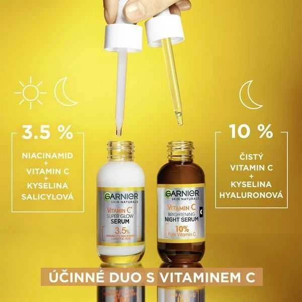 Garnier Skin Naturals Vitamin C Brightening Super Serum odos serumas moterims, 30 ml